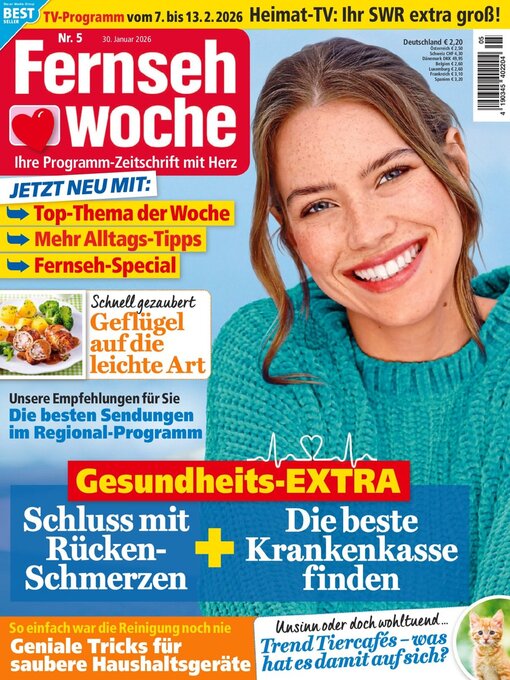 Title details for Fernsehwoche by Bauer Vertriebs KG - Available